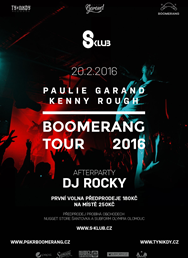 Paulie Garand Kenny Rough Boomerang Tour 2016