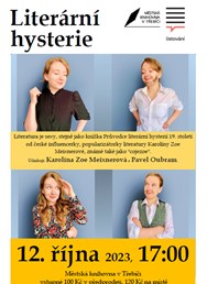 LiStOVáNí: Literární hysterie / Karolína Zoe Meixnerová