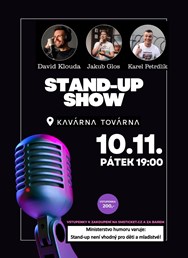 Stand-up comedy show v Kavárna Továrna