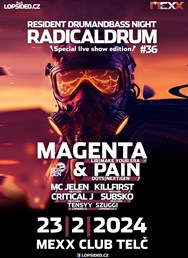 RadicalDrum / Live show Magenta & Pain a další
