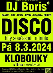 DJ Boris DISCO - KLOBOUKY u Brna