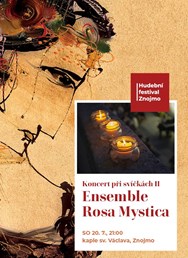 KONCERT PŘI SVÍČKÁCH II.: Ensemble Rosa Mystica