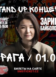 Zarina Baibolova v Praze / Stand Up Astana
