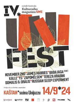 UNIfest 2024: November 2nd, Kalle, James Harries aj.