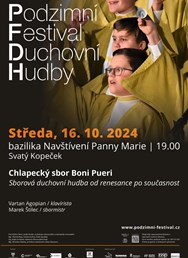 Podzimní festival duch. hudby - bazilika Navšt. Panny Marie