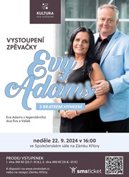 EVA ADAMS z legendárního dua Eva a Vašek