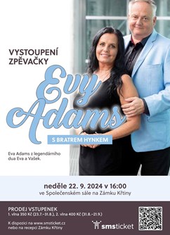 EVA ADAMS z legendárního dua Eva a Vašek