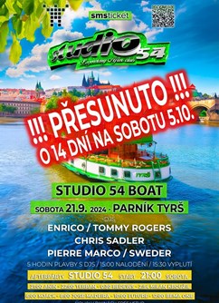 STUDIO 54 na parníku