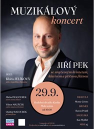 Muzikálový koncert | Jiří Pek & Smyčcový kvintet s klavírem