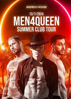 Club Tour pánské taneční skupiny MEN4QUEEN