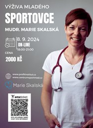 MUDr. Marie Skalská: Výživa mladého sportovce on-line