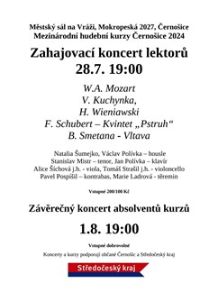Koncert lektorů MHK 2024
