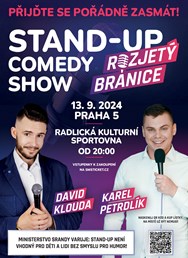 Stand-up Comedy Show ROZJETÝ BRÁNICE v Praze