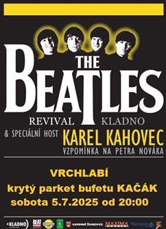 Karel Kahovec + Beatles Revival Vrchlabí bufet Kačák