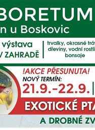 Podzim v zahradě a výstava exotického ptactva