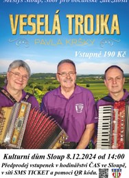 Veselá trojka Pavla Kršky