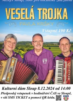 Veselá trojka Pavla Kršky