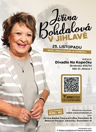 Jiřina Bohdalová v Jihlavě