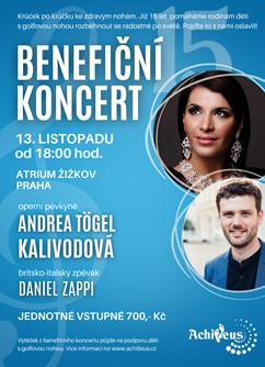 BENEFIČNÍ KONCERT pro děti s golfovou nohou