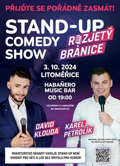 Stand-up Comedy Show ROZJETÝ BRÁNICE v Litoměřicích