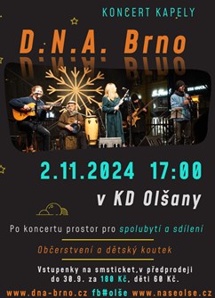 Koncert kapely D.N.A.