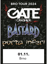 GATE Crasher, BASTARD a PORTA INFERI v Brně