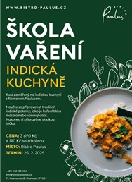 Škola vaření s Romanem Paulusem - Indická kuchyně