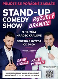 Stand-up Comedy Show ROZJETÝ BRÁNICE v Hradci Králové