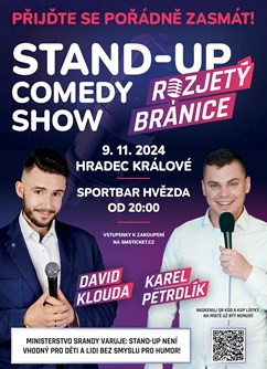 Stand-up Comedy Show ROZJETÝ BRÁNICE v Hradci Králové