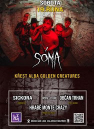 Sóma - Křest LP - GOLDEN CREATURES