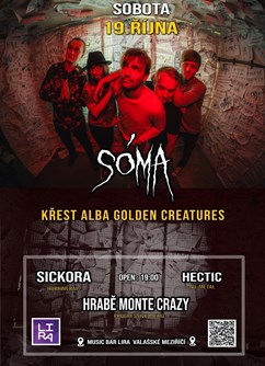 Sóma - Křest LP - GOLDEN CREATURES