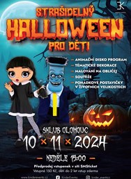 Strašidelný Halloween pro děti Olomouc - Sklub