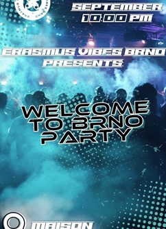 Welcome to Brno Party by Erasmus Vibes Brno