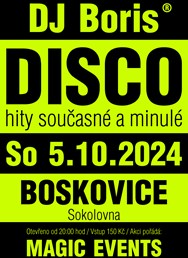 DJ Boris DISCO - Boskovice