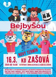 BEJBYŠOU - dětská diskopárty s vystoupením maskotů