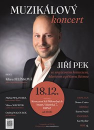 Vánoční muzikálový koncert | Jiří Pek & smyčcový kvintet s klavírem