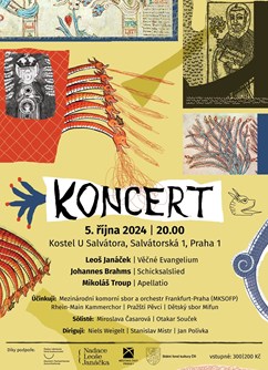 Koncert Janáček, Brahms, Troup