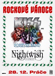 KISS & Nightwish - ROCKOVÉ Vánoce v Práče