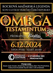 OMEGA TESTAMENTUM Prachatice - jediný koncert v ČR