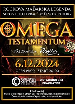 OMEGA TESTAMENTUM Prachatice - jediný koncert v ČR