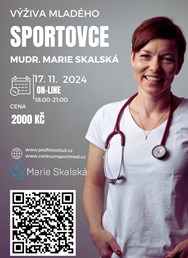 MUDr. Marie Skalská: Výživa mladého sportovce on-line