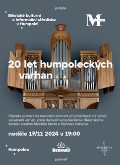 20 let humpoleckých varhan