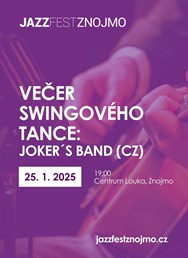 Večer swingového tance: JOKER´S Band (CZ)