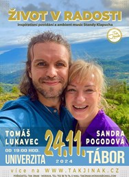 Život v radosti - Sandra Pogodová a Tomáš Lukavec / beseda