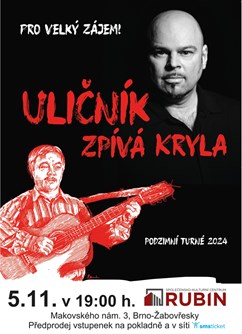 Uličník zpívá Kryla