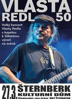 Vlasta Redl slaví 50 let na hudební scéně!