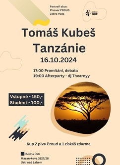 Tomáš Kubeš - Tanzanie - promítání+debata+afterparty