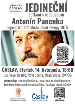 JEDINEČNÍ: Antonín Panenka | setkání s osobnostmi