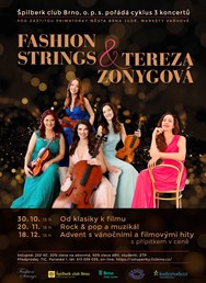 Abonmá první 2 koncerty: Fashion Strings & Tereza Zonygová