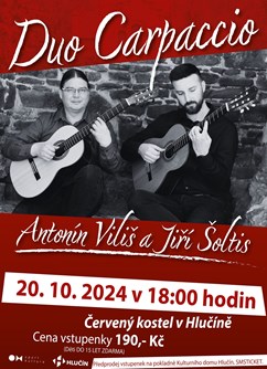 Duo Carpaccio - Antonín Viliš a Jiří Šoltis